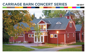 Carriage Barn Concert Series–Fall 2017