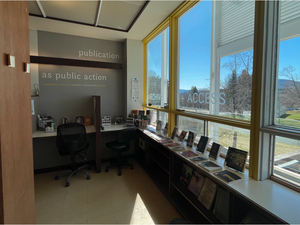 publication and public action display in library