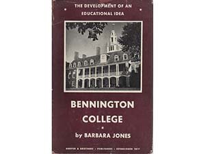 Bennington College: The Development of an Educational Idea cover
