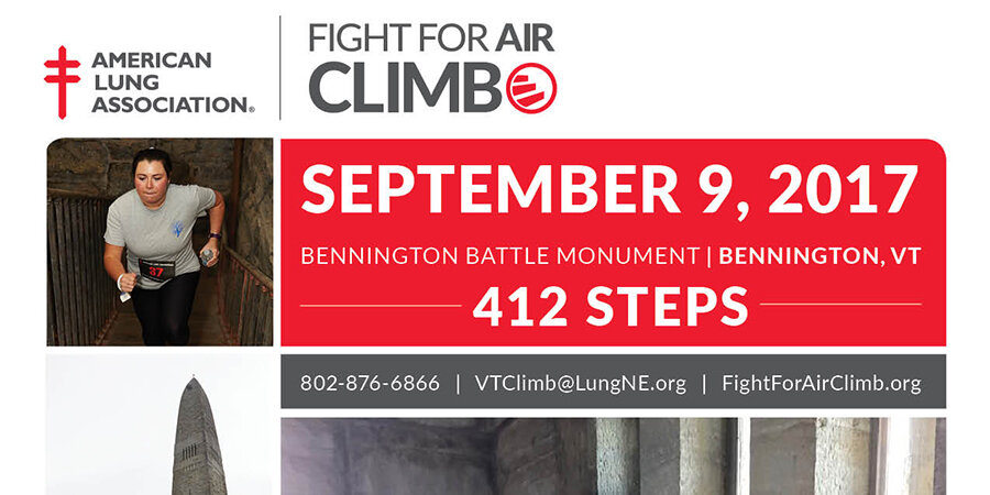 9th Annual Bennington Fight For Air Climb