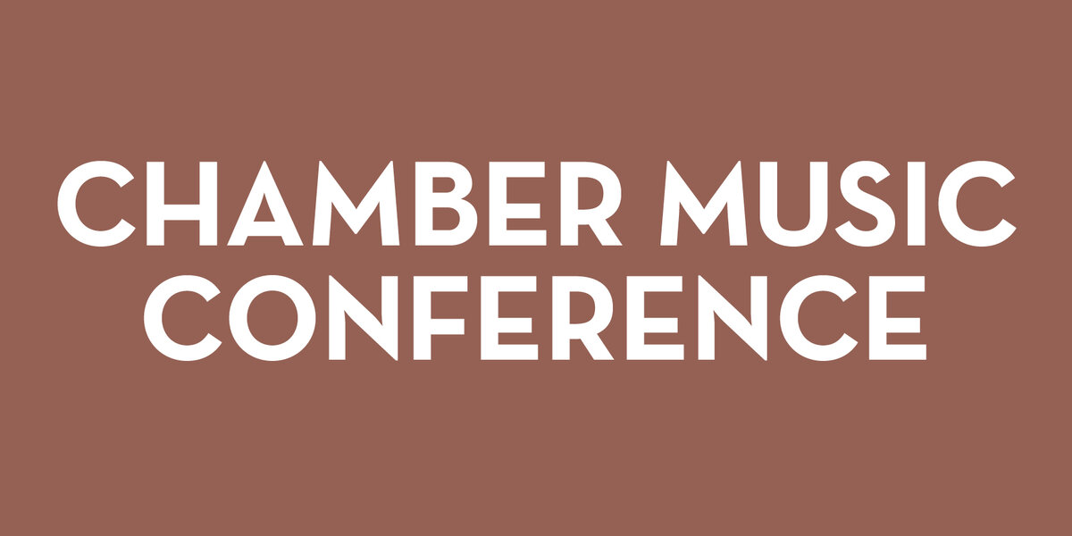 Chamber Music Conference graphic