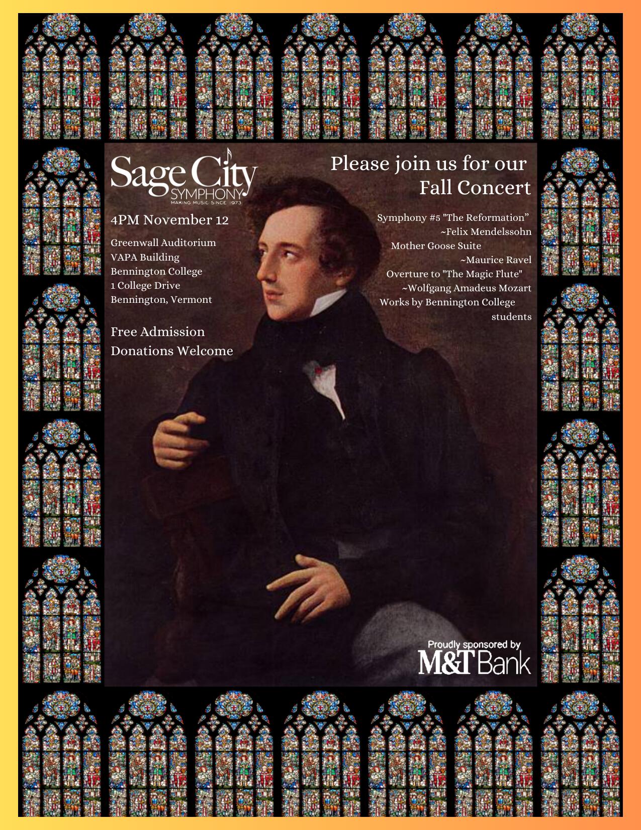 Sage City Symphony Fall Concert