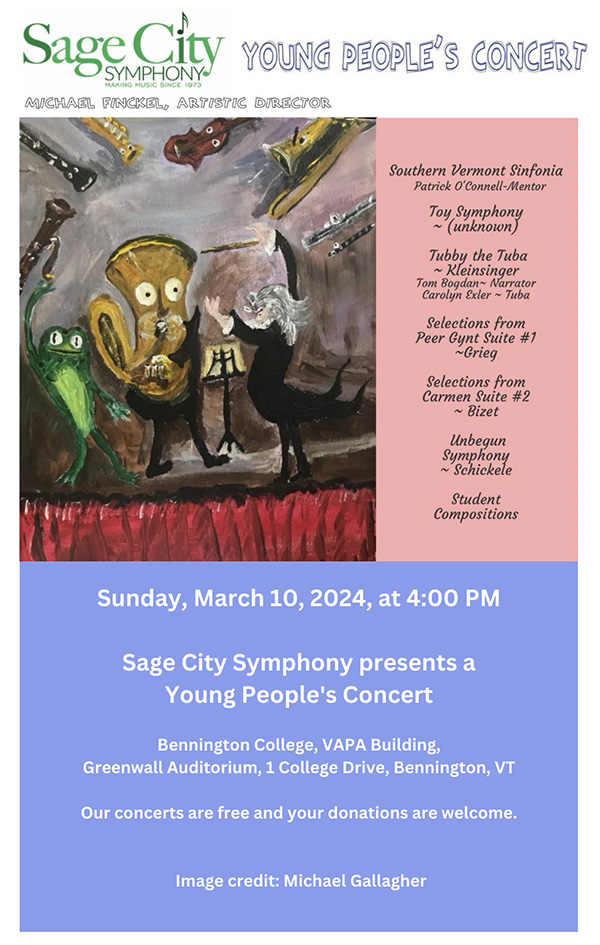 Sage City Symphony poster
