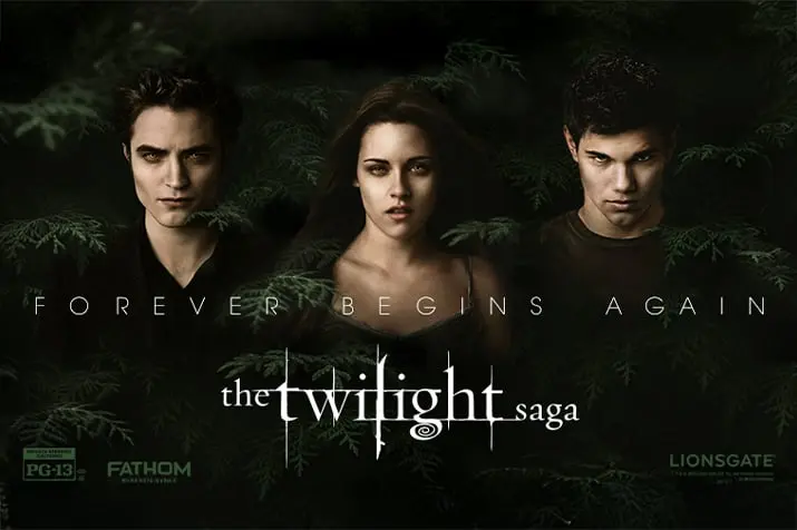 image of Twilight movie poster