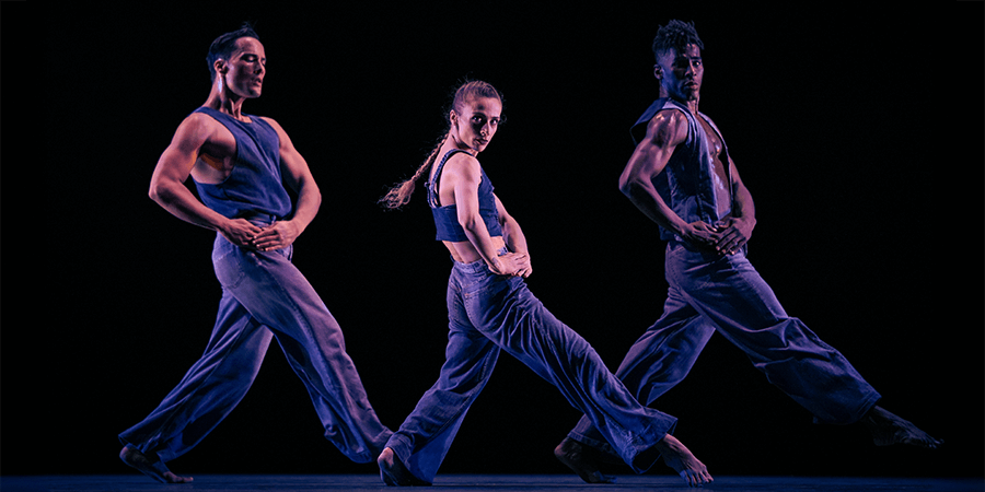 Alessio Crognale-Roberts, Marzia Memoli, Lloyd Knight in Jamar Roberts’s We the People ; photo by Isabella Pagano.