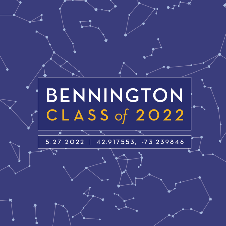 Night Sky Bennington Class of 2022—(Right Click to Save)