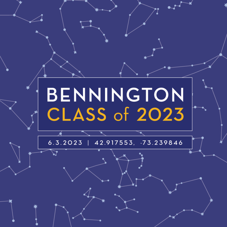 Night Sky Bennington Class of 2023