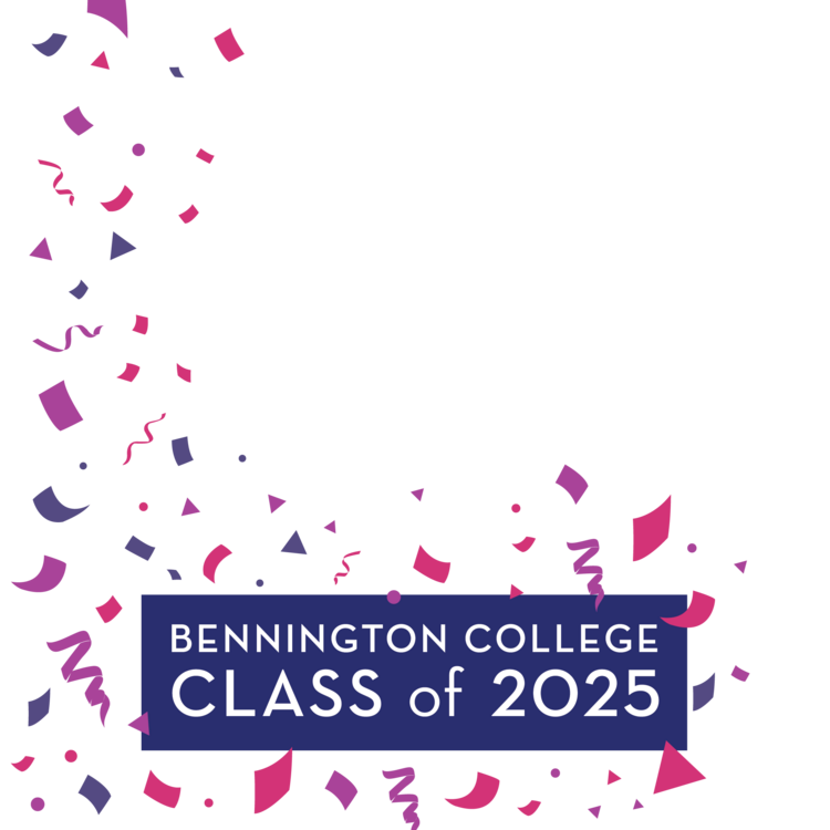 FB Frame Confetti Bennington Class of 2025