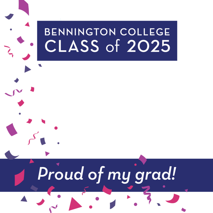 Confetti Proud Bennington Class of 2025