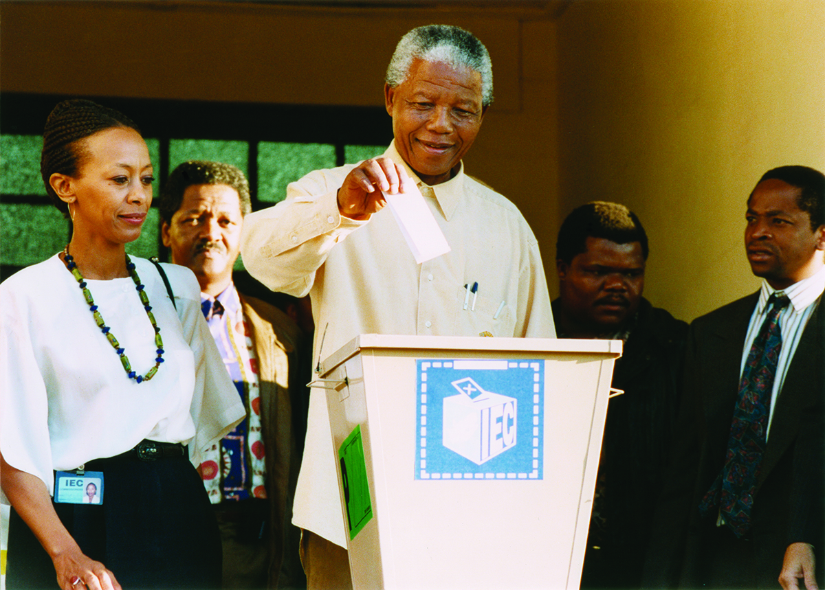 Behind the Struggle to Free South Africa article image of Nelson Mandela