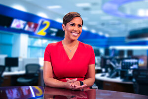 Image of Jovita Moore at news desk