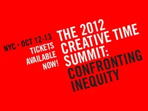 The 2012 Creative Time Summit poster