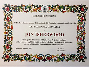 Image of the certificate 
