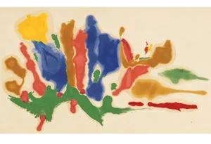 Image of Helen Frankenthaler painting