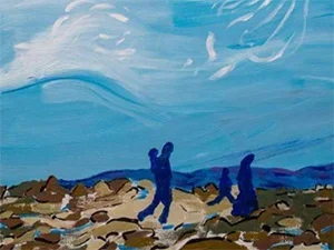 Jaqueline Kramer painting