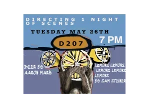 Image of Drama I night of scenes poster