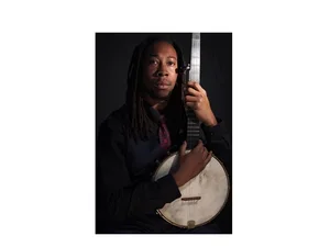 Hubby Jenkins with banjo