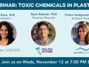 Image of Toxic Chemicals in Plastic banner