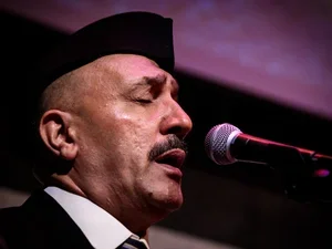 Image of man singing