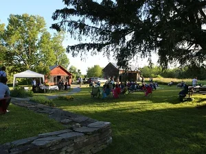 Concert at the Robert Frost House Museum in Shaftsbury, VT
