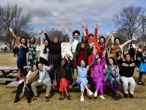 photo of Bennington students