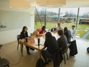 photo of classroom at Bennington