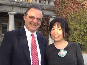 Christopher Lewis and Yoshiko Sato