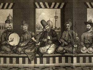 image of men playing instruments