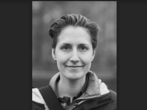 black and white headshot of Nicole Starosielski