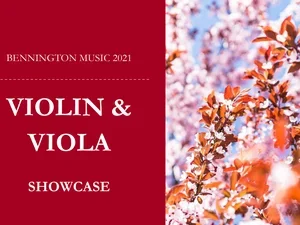 Violin and Viola Showcase Poster