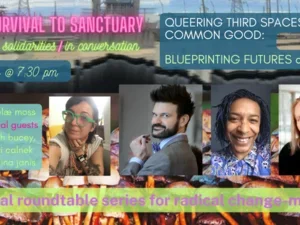 Blueprinting futures of care event poster for May 14 2024