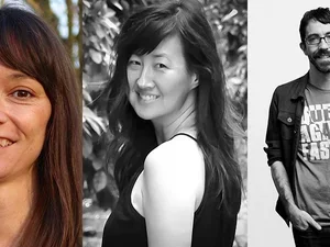 Amber Caron, Jia Oak Baker, and Hugh Ryan