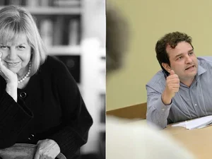 Susan Cheever and Michael Dumanis