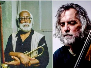 Image of Bill Dixon and Joe Morris