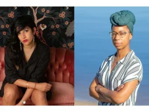 Megan Fernandes and Chet'la Sebree