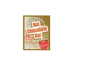 Image of hot chocolate mug poster