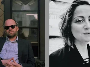 Genya Turovskaya and Johannes Göransson