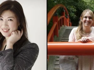 Naomi Osawa and Alex Scott