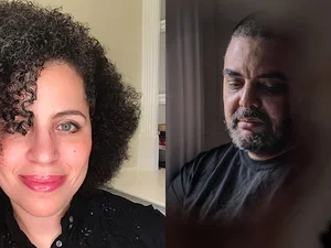 Shane McCrae and Kiki Petrosino