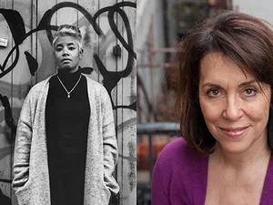 Lillian-Yvonne Bertram and Catherine Barnett