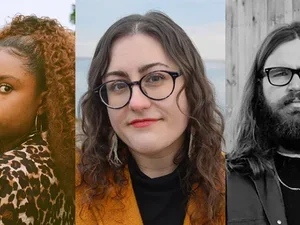 Image of Kameryn Alexa Carter, Laura Cresté '13, and Matthew Tuckner '19