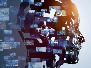 A concept of AI with a human at its center