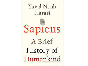 Cover of Sapiens: a Brief History of Humankind 