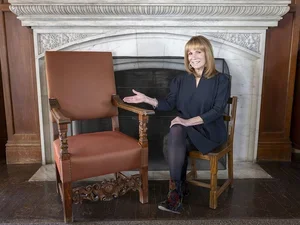 Image of Elissa Tenny and distinguished chair