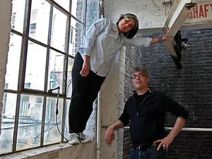 Sheila Lewandowski and Brian Rogers