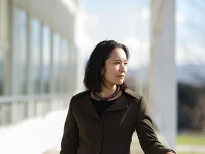 Mariko Silver looking into distance