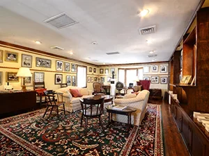 interior shot of the nc literary hall of fame 