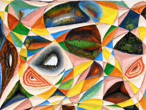 Devin Powers' Kaleidoscopic Painting