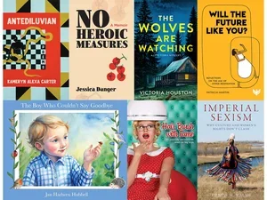 Image of spring books covers