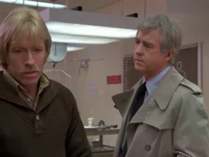 Two men pose from Force of One movie